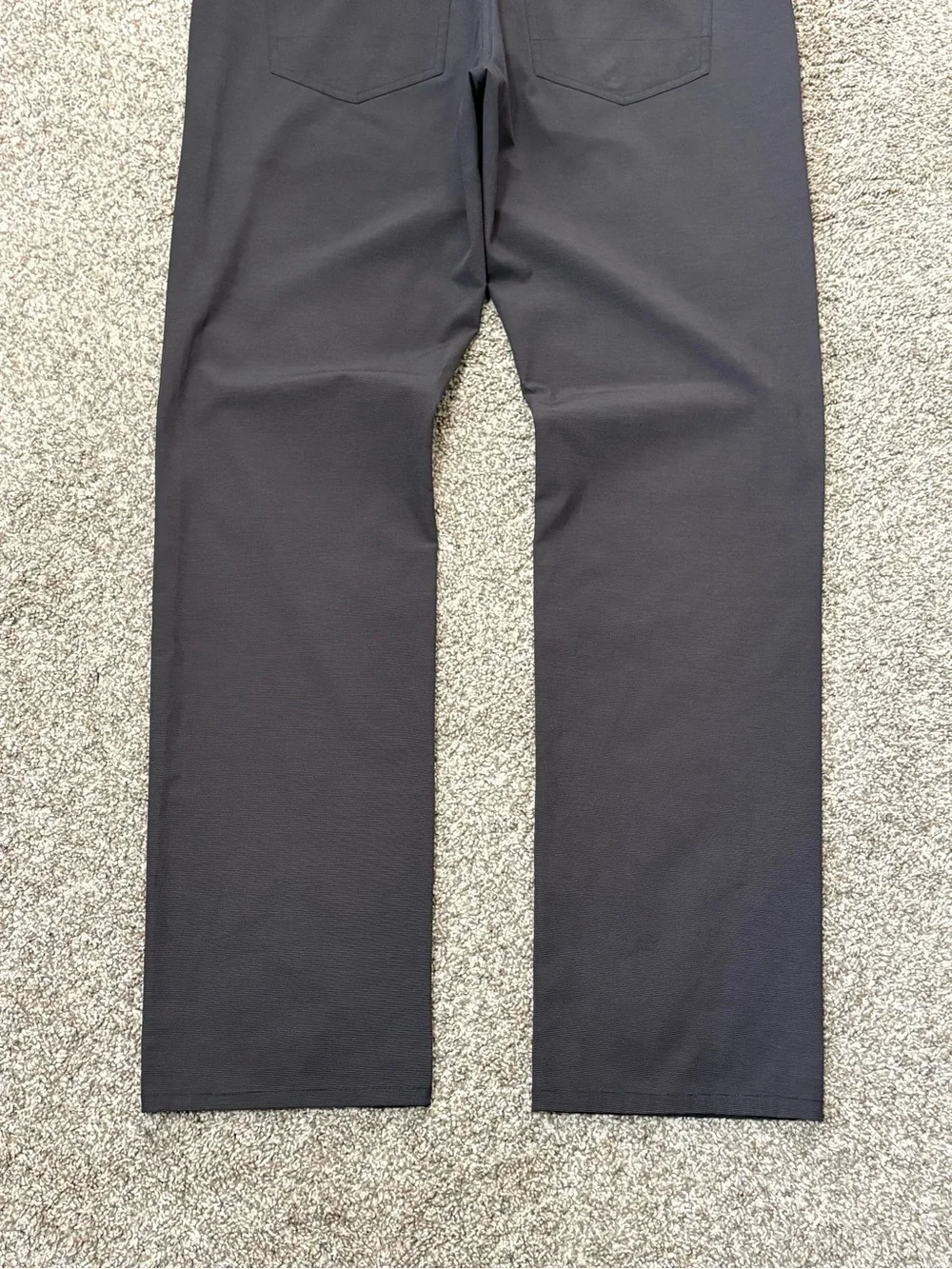 Mens Travis Mathew Open to Close Golf Pants 33x32 Black Performance Tech Stretch